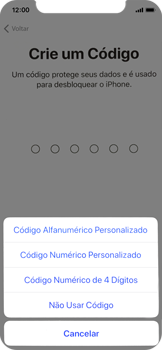 Como configurar pela primeira vez - Apple iOS 12 Apple iOS 12 - Passo 12