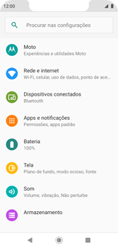 Como usar seu aparelho como um roteador de rede Wi-Fi - Motorola Moto G7 Play - Passo 4