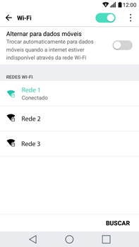 Como se conectar a uma rede Wi-Fi - LG G5 Stylus - Passo 8