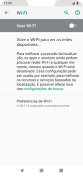 Como se conectar a uma rede Wi-Fi - Motorola Moto G7 Power - Passo 6