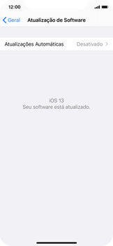 Como atualizar o software do seu aparelho - Apple iOS 13 Apple iOS 13 - Passo 6