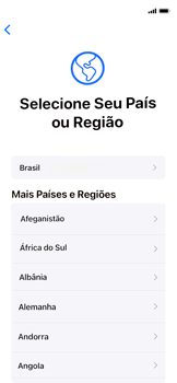 Como configurar pela primeira vez - Apple iOS 14 Apple iOS 14 - Passo 5