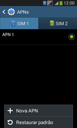 Como configurar a internet do seu aparelho (APN) - Samsung Galaxy Core Plus - Passo 9