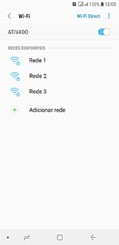 Como se conectar a uma rede Wi-Fi - Samsung Galaxy J6 - Passo 7