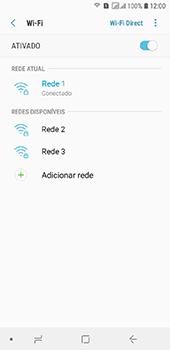 Como se conectar a uma rede Wi-Fi - Samsung Galaxy J6 - Passo 9