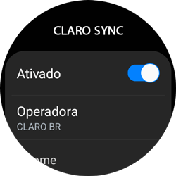 Como desativar Claro Sync - Samsung Galaxy Watch 6 Classic - Passo 8