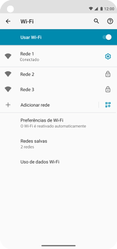 Como se conectar a uma rede Wi-Fi - Motorola Moto G8 Power - Passo 9