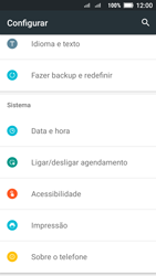 Como encontrar o número de IMEI do seu aparelho - Lenovo Vibe C2 - Passo 3