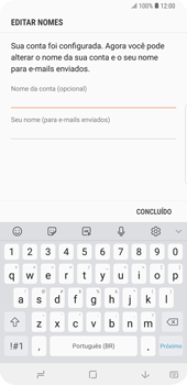 Como configurar seu celular para receber e enviar e-mails - Samsung Galaxy S9 Plus - Passo 16