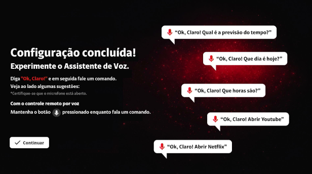 Claro Assistente de voz da Claro