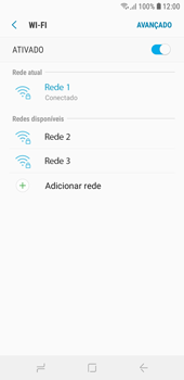 Como se conectar a uma rede Wi-Fi - Samsung Galaxy J4 Core - Passo 9