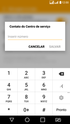 Como configurar o telefone para receber mensagens - LG K10 - Passo 7