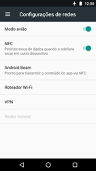 Como ativar e desativar o modo avião no seu aparelho - Motorola Moto G5 Plus - Passo 6