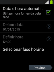 Como configurar pela primeira vez - Samsung Galaxy Pocket - Passo 5