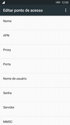 Como configurar a internet do seu aparelho (APN) - Lenovo Vibe K6 - Passo 11