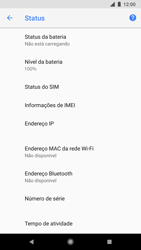 Como encontrar o número de IMEI do seu aparelho - Google Pixel 2 - Passo 6