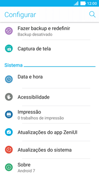 Como encontrar o número de IMEI do seu aparelho - Asus ZenFone 3 - Passo 3