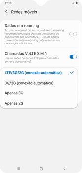 Como conectar à internet - Samsung Galaxy A10s - Passo 11