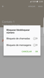 Como bloquear chamadas de um número específico - Samsung Galaxy S7 Edge - Passo 7