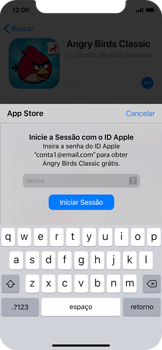 Como baixar aplicativos - Apple iOS 12 Apple iOS 12 - Passo 15