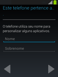 Como configurar pela primeira vez - Samsung Galaxy Pocket - Passo 12