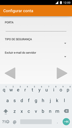 Como configurar seu celular para receber e enviar e-mails - Motorola Moto Turbo - Passo 14