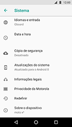 Como atualizar o software do seu aparelho - Motorola Moto X4 - Passo 5