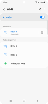 Como se conectar a uma rede Wi-Fi - Samsung Galaxy S22 - Passo 9