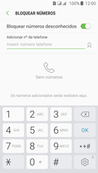 Como bloquear chamadas de números desconhecidos - Samsung Galaxy J5 - Passo 7