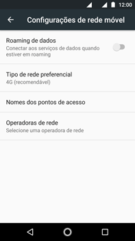 Como conectar à internet - Motorola Moto Z2 Play - Passo 11