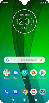 Explicação dos ícones - Motorola Moto G7 - Passo 46
