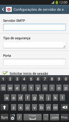 Como configurar seu celular para receber e enviar e-mails - Samsung Galaxy S IV - Passo 12