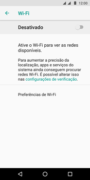 Como se conectar a uma rede Wi-Fi - Motorola Moto G6 Play - Passo 6
