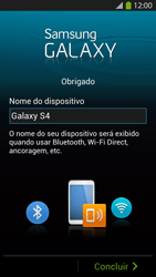 Como configurar pela primeira vez - Samsung Galaxy S IV - Passo 14