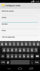 Como configurar seu celular para receber e enviar e-mails - Motorola Moto G (1ª Geração) - Passo 9