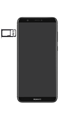 Tiroir SIM Et Carte Mémoire Pour Huawei P Smart 2019 - Noir, Neuf - Marque GLOBALSTOCK