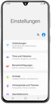 iphone 10 vibration einstellen VoLTE ein- oder ausschalten | Galaxy A40